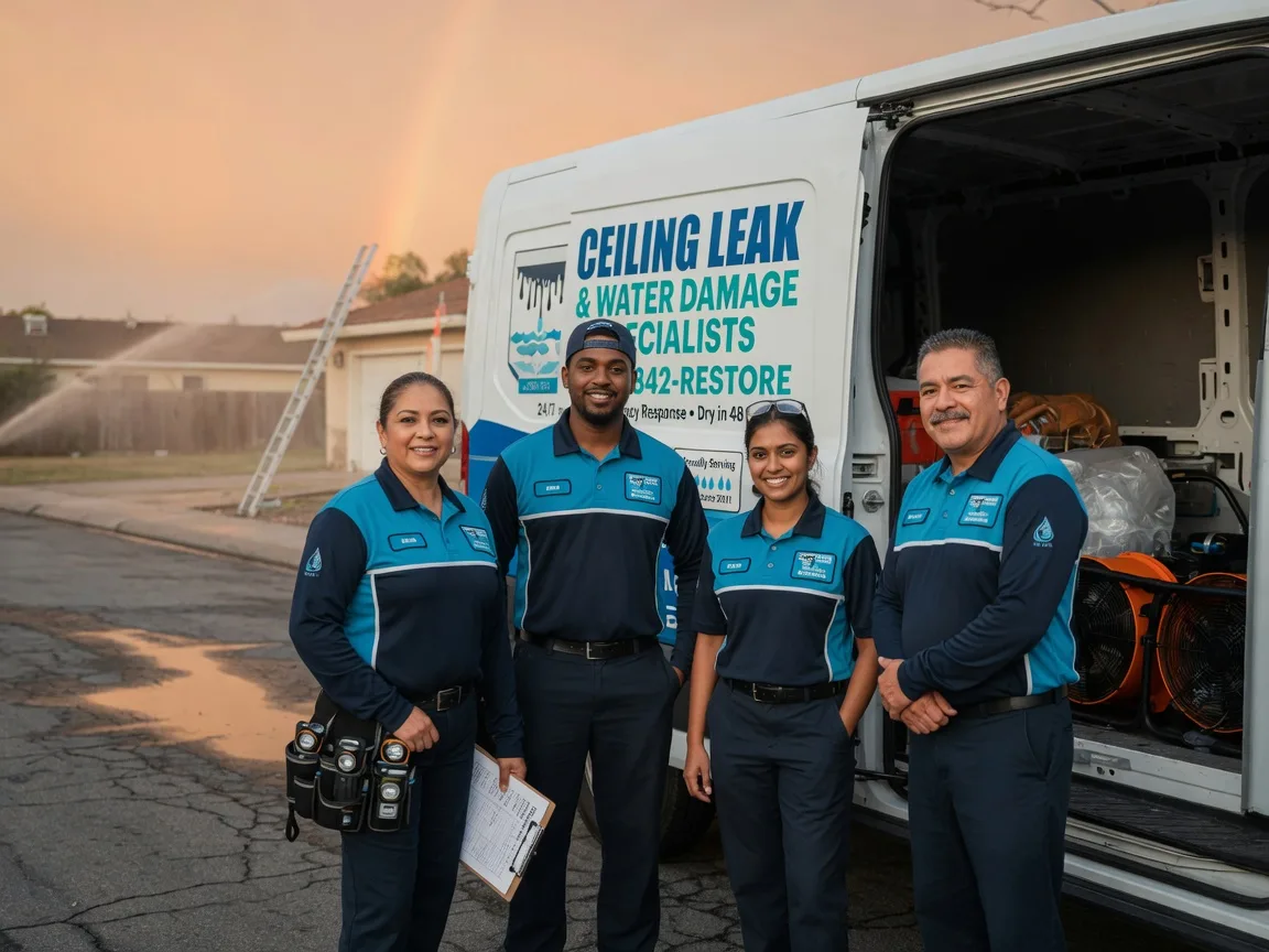 Ceiling Leak Cleanup company in Exeter, CA